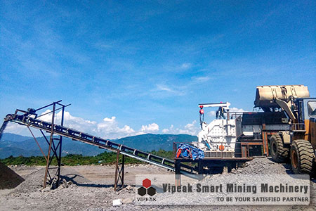 Iron Ore Crushing Production Line Site
